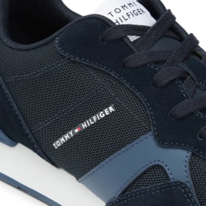 Image number 4 for Tommy Hilfiger Runner Icon Mix Trainers Blue