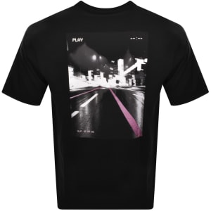 Image number 5 for BOSS Te Citylights Logo T Shirt Black