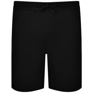 Image number 4 for BOSS Mix And Match Waffle Short Set Black