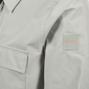 Image number 4 for BOSS Lozzy M Overshirt Beige