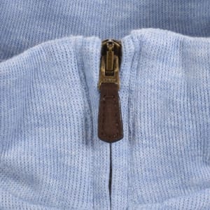 Image number 4 for Ralph Lauren Quarter Zip Knit Jumper Blue
