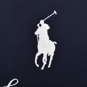 Image number 4 for Ralph Lauren Logo Hoodie Cruise Navy