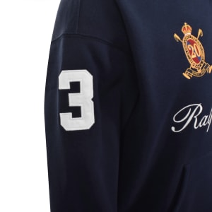 Image number 5 for Ralph Lauren Logo Hoodie Cruise Navy