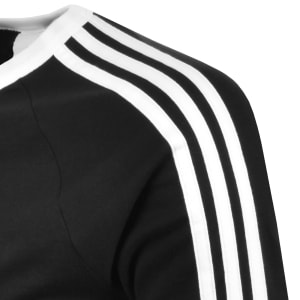 Image number 4 for adidas Three Stripes T Shirt Black