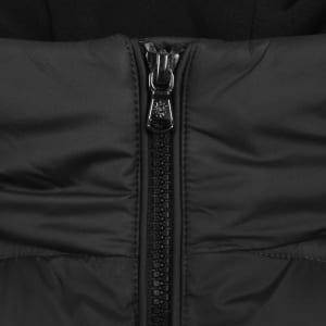 Image number 4 for Sandbanks Hooded Puffer Gilet Black