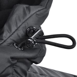 Image number 5 for Sandbanks Hooded Puffer Gilet Grey