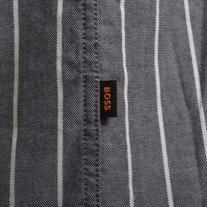 Image number 4 for BOSS Ricoplus Long Sleeved Shirt Dark Blue