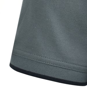 Image number 5 for Barbour Brodie Tailored Polo T Shirt Blue