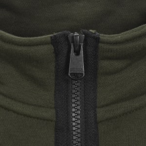Image number 5 for Barbour International Half Zip Sweatshirt Green