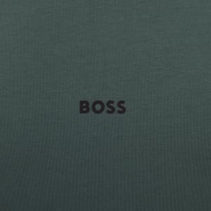 Image number 4 for BOSS Unique T Shirt Dark Green