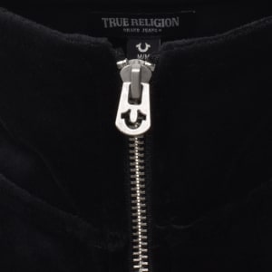 Image number 4 for True Religion Velour Track Jacket Black