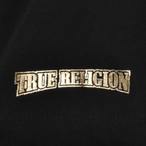 Image number 5 for True Religion Curved Box T Shirt Black