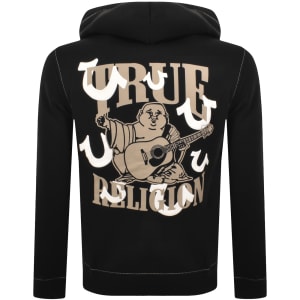Image number 5 for True Religion Arch Logo Zip Hoodie Black