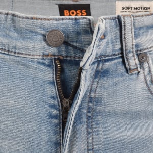 Image number 5 for BOSS Onyx Slim Tapered Fit Jeans Blue