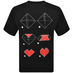 Image number 4 for HUGO Dalentin Crew Neck T Shirt Black