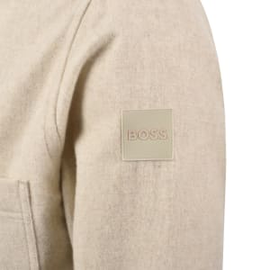 Image number 4 for BOSS Locky 2 Overshirt Beige