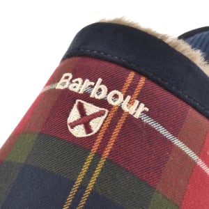 Image number 4 for Barbour Everitt Mule Slippers Winterberry