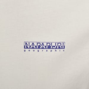 Image number 4 for Napapijri S-Guide T Shirt White Heron