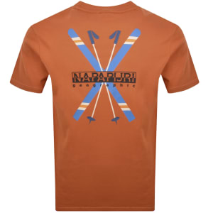 Image number 5 for Napapijri S-Fiemme T Shirt Orange