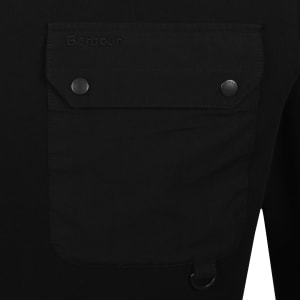 Image number 4 for Barbour Leazes T Shirt Black