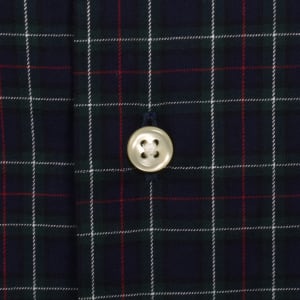 Image number 4 for Ralph Lauren Check Long Sleeve Shirt Navy