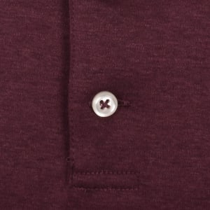Image number 4 for Ralph Lauren Custom Slim Fit Polo T Shirt Burgundy