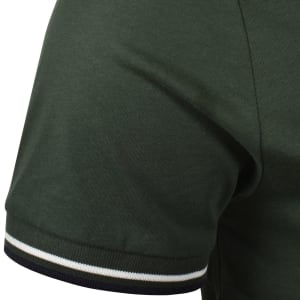 Image number 4 for Fred Perry Twin Tipped T Shirt Green