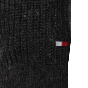 Image number 4 for Tommy Hilfiger Fisherman Knit Cardigan Grey