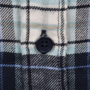 Image number 4 for Tommy Jeans Flannel Check Shirt Navy