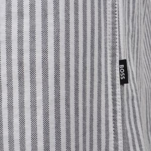 Image number 4 for BOSS H Liam Striped Shirt Navy