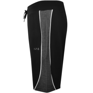 Image number 5 for BOSS Contrast Piping Shorts Black