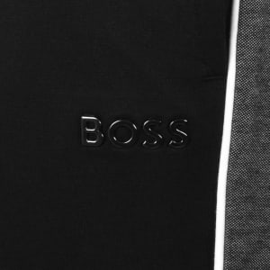Image number 4 for BOSS Contrast Piping Joggers Black
