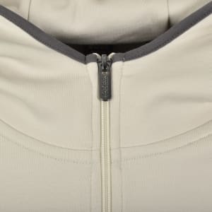 Image number 4 for BOSS Sense Full Zip Hoodie Cream