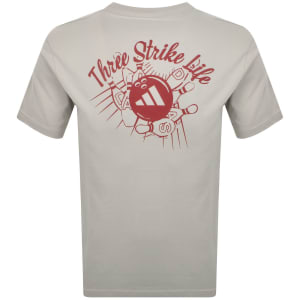 Image number 5 for adidas Sportswear Bowling T Shirt Beige