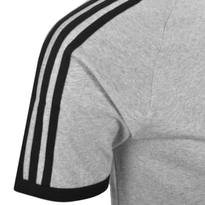 Image number 4 for adidas Originals 3 Stripes T Shirt Grey