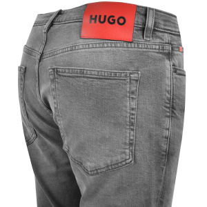 Image number 4 for HUGO 734 Extra Slim Jeans Grey
