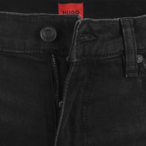 Image number 5 for HUGO 708 Slim Jeans Black