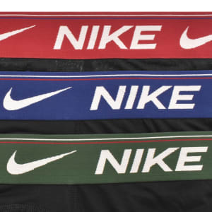 Image number 5 for Nike Ultra Comfort 3 Pack Boxer Briefs Black