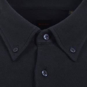 Image number 4 for BOSS Jersey Slim Fit Shirt Navy