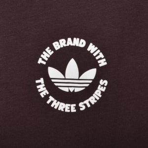 Image number 4 for adidas Originals Camel Treffy T Shirt Brown