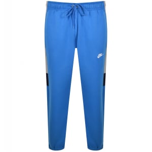 Image number 4 for Nike Club GX Hooded Tracksuit Blue