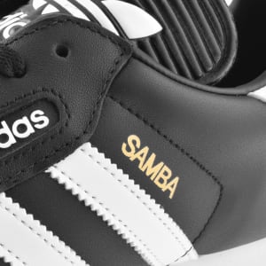 Image number 4 for adidas Originals Samba Super Trainers Black