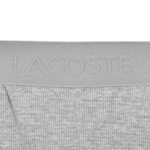 Image number 5 for Lacoste Lounge Waffle Shorts Grey