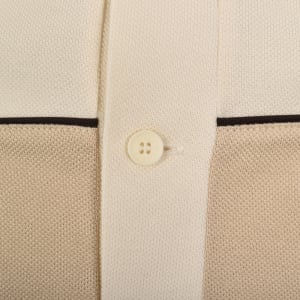 Image number 4 for Lacoste Logo Polo T Shirt Cream