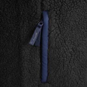 Image number 4 for Lacoste High Pile Fleece Sweatshirt Black