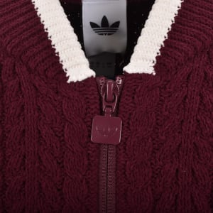 Image number 4 for adidas Originals Wicons Cardigan Maroon