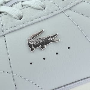 Image number 4 for Lacoste Aura 225 Trainers Light Grey