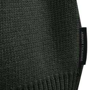 Image number 4 for Armani Exchange Knit Jumper Green
