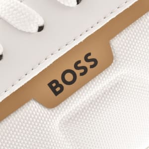 Image number 4 for BOSS Nitan Trainers Open White
