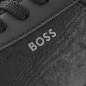 Image number 4 for BOSS Nitan Trainers Black